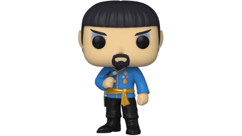 FUNKO ACTION FIGURES FUNKO POP STAR TREK SPOCK MIRROR MIRROR OUTF